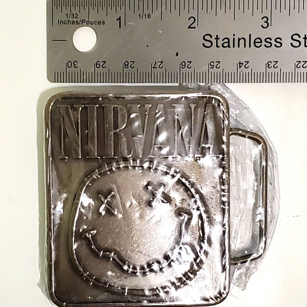 Nirvana 2007 Vintage Belt Buckle Authentic And New - Picture 4 of 5